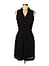 Express Outlet 100% Polyester Black Casual Dress Size S (petite) - photo 1