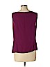 Ann Taylor 100% Silk Purple Sleeveless Silk Top Size XL - photo 2