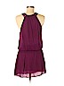 BECCA® by Rebecca Virtue 100% Rayon Purple Casual Dress Size L - photo 2