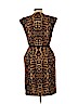 Giambattista Valli 100% Cotton Brown Cocktail Dress Size EU (FR) 42 / US 10 - photo 2