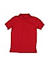 Chaps 100% Polyester Red Short Sleeve Polo Size 10 - 12 - photo 1