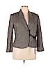 Faconnable Tan Silk Blazer Size 14 - photo 1