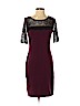 Ann Taylor Burgundy Cocktail Dress Size S - photo 1