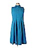 Coldwater Creek 100% Cotton Blue Casual Dress Size 16 (petite) - photo 1