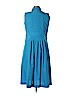 Coldwater Creek 100% Cotton Blue Casual Dress Size 16 (petite) - photo 2