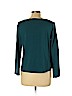 Talbots Outlet 100% Cotton Teal Long Sleeve Top Size L (petite) - photo 2
