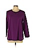 D&Co. Purple Sweatshirt Size L (petite) - photo 1