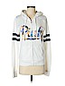Victoria's Secret Pink White Zip Up Hoodie Size S - photo 1
