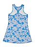 Lands' End 100% Cotton Blue Dress Size 6X - 7 - photo 2