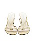 Jacqueline Ferrar Gold Heels Size 9 - photo 2