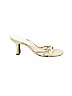Jacqueline Ferrar Gold Heels Size 9 - photo 1