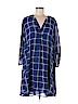 Cato Plus 100% Polyester Blue Casual Dress Size XL - photo 1