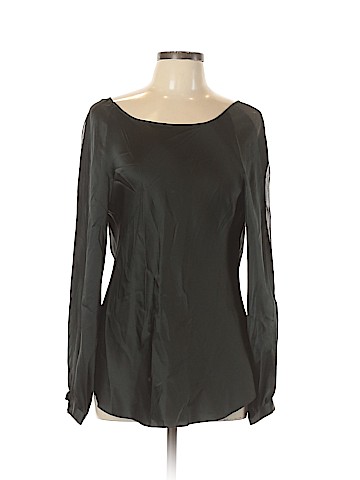 Worth New York Long Sleeve Silk Top (view 1)