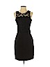 H&M 100% Polyester Black Cocktail Dress Size 4 - photo 1