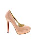 Shoedazzle Pink Heels Size 8 - photo 1