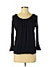 Armani Collezioni Blue 3/4 Sleeve Top Size 8 - photo 1