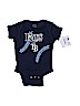 Outerstuff 100% Cotton Graphic Blue Short Sleeve Onesie Size 3-6 mo - photo 1