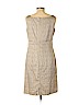 Ann Taylor 100% Cotton Tan Casual Dress Size 12 - photo 2