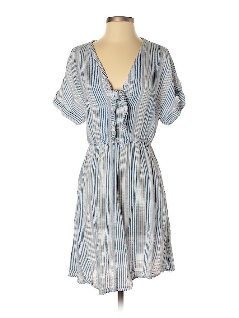 H&M Blue Casual Dress Size 4 - photo 1