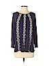 Lucky Brand Blue 3/4 Sleeve Top Size M - photo 1