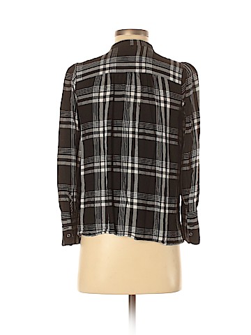 Ann Taylor LOFT 3/4 Sleeve Button-Down Shirt (view 2)