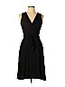 Bobeau Black Casual Dress Size L (petite) - photo 1