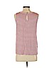 Ann Taylor LOFT 100% Polyester Pink Sleeveless Blouse Size S (petite) - photo 2