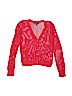 Gap 100% Cotton Solid Red Cardigan Size 12 - photo 1