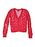 Gap 100% Cotton Solid Red Cardigan Size 12 - photo 2