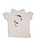 Gap Kids 100% Cotton Graphic Ivory Short Sleeve Top Size 14 - 16 - photo 1