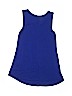 Justice Blue Sleeveless Top Size 10 - photo 2