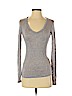 Express Silver Long Sleeve Top Size S (petite) - photo 1