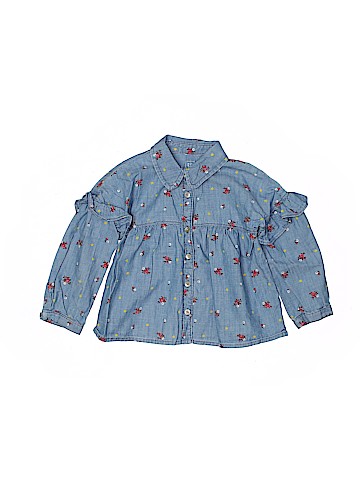 Gap Kids Long Sleeve Button-Down Shirt (view 1)