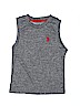 U.S. Polo Assn. 100% Polyester Gray Active Tank Size 4 - photo 1