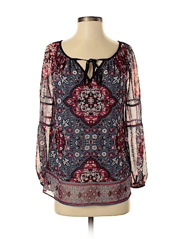 White House Black Market 3/4 Sleeve Blouse (view 1)