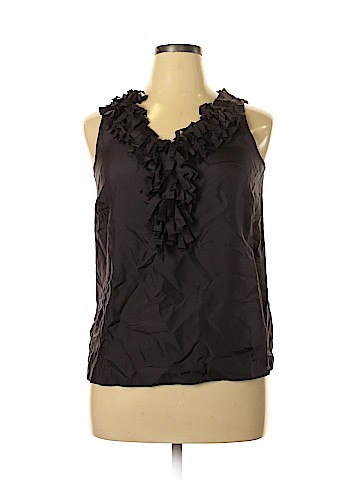 J.Crew Sleeveless Silk Top (view 1)