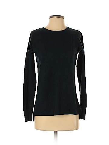 Aqua Cashmere Pullover Sweater (view 1)