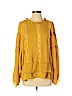 Lumiere 100% Polyester Yellow Long Sleeve Blouse Size S - photo 1