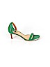 Talbots 100% Leather Green Heels Size 7 - photo 1
