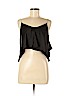 Topshop Black Sleeveless Blouse Size 6 - photo 1