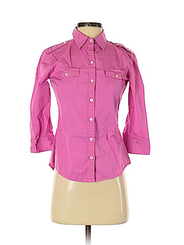 Banana Republic 3/4 Sleeve Button-Down Shirt (view 1)