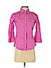 Banana Republic 100% Cotton Pink 3/4 Sleeve Button-Down Shirt Size XS (petite) - photo 1