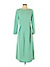 Shein 100% Polyester Green Casual Dress Size XL - photo 1
