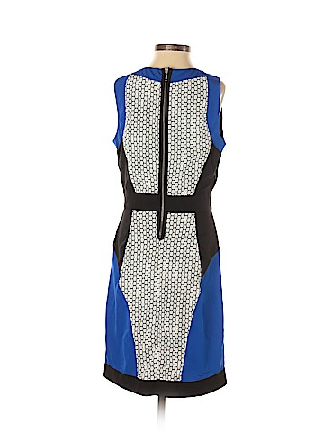 Red Saks Fifth Avenue Casual Dress (view 2)