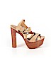 Pour La Victoire Tan Heels Size 8 - photo 1