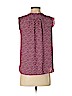 Ann Taylor LOFT 100% Polyester Pink Sleeveless Blouse Size S (petite) - photo 2