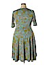 Lularoe Gray Casual Dress Size 2X (Plus) - photo 2