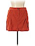 Caslon 100% Cotton Orange Casual Skirt Size 14 (petite) - photo 1