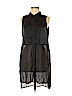 Eileen Fisher 100% Silk Black Sleeveless Silk Top Size M - photo 1