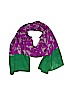 Old Navy 100% Cotton Print Purple Scarf One size - photo 1